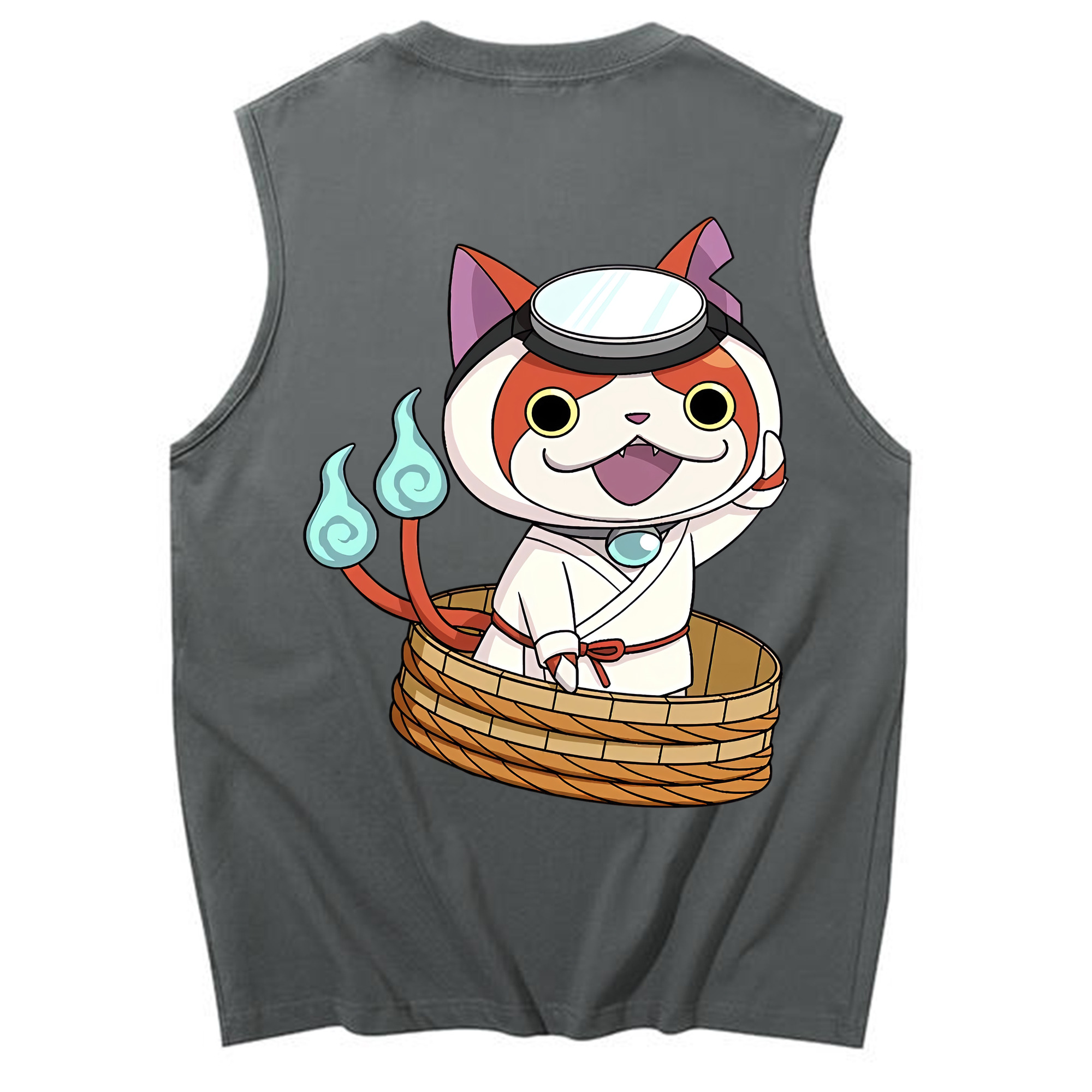 （画像用） 妖怪ウォッチ Yo-kai Watch コットン100％タンクトップ（背面プリント）